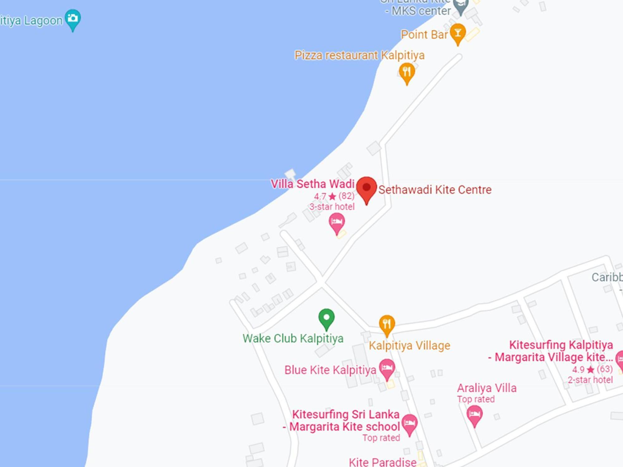 Villa Sethawadi Hotel And Kitesurf Centre 칼피티야 외부 사진